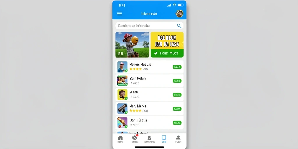 Mode multiplayer yang seru dan kompetitif.