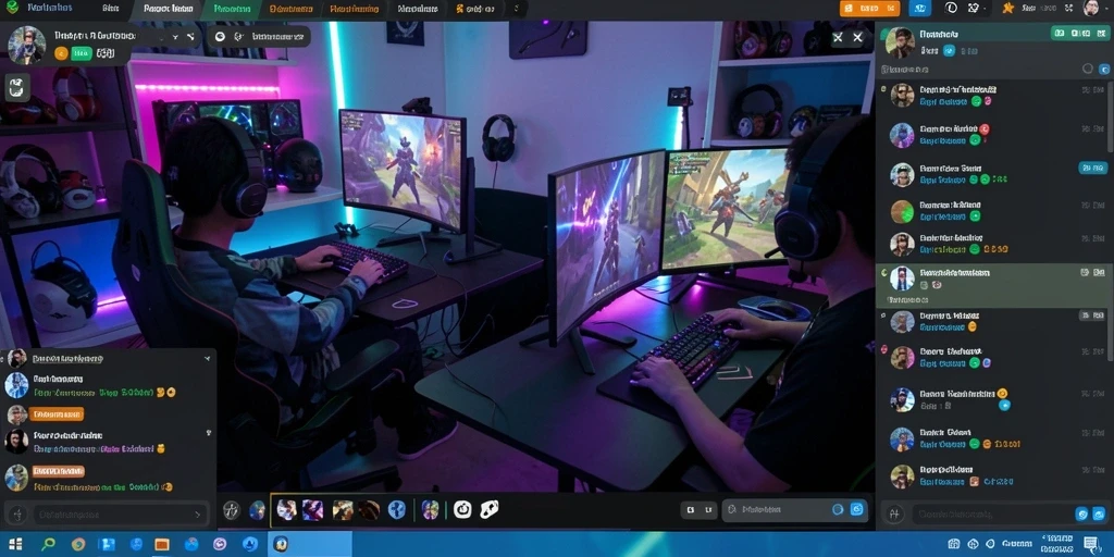 Momen seru saat bertanding di mode multiplayer.