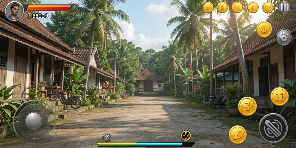 Karakter yang dapat dikustomisasi sesuai keinginan.