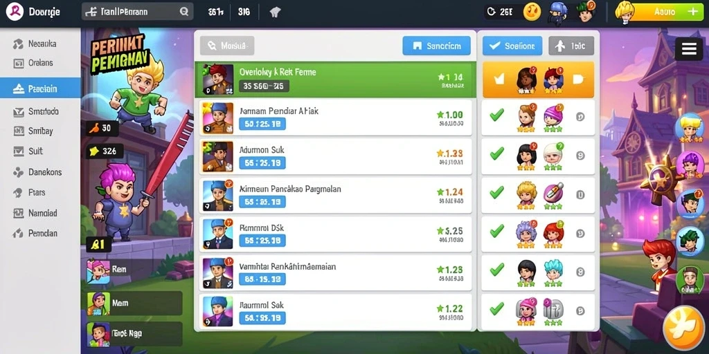 Level yang bervariasi dan menantang untuk dijelajahi.