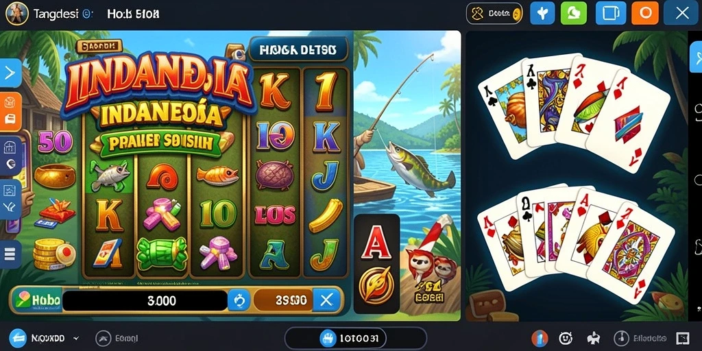 Screenshot memperlihatkan berbagai item yang bisa didapatkan dalam permainan.